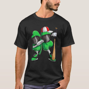 Dabbing Shamrock Baseball St Patricks Day Boys Me T-Shirt
