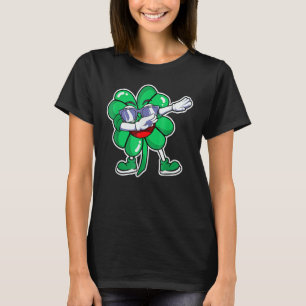 Dabbing Shamrock C Sunglasses Love St Patricks Day T-Shirt