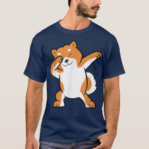 Dabbing Shiba Inu Pet Shiba Inu Dog T-Shirt
