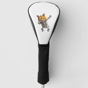 Dabbing Skeleton Corgi Cute Halloween Corgi Funny Golf Head Cover