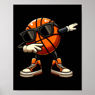 Dabbing Sketll Ll Sungles Sketll Poster
