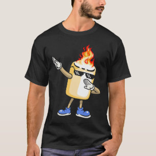 Dabbing Smores Marshmallow Dab Dance Camping T-Shirt
