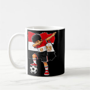 Dabbing Soccer Egypt Jersey Boy Egyptians Boys Coffee Mug