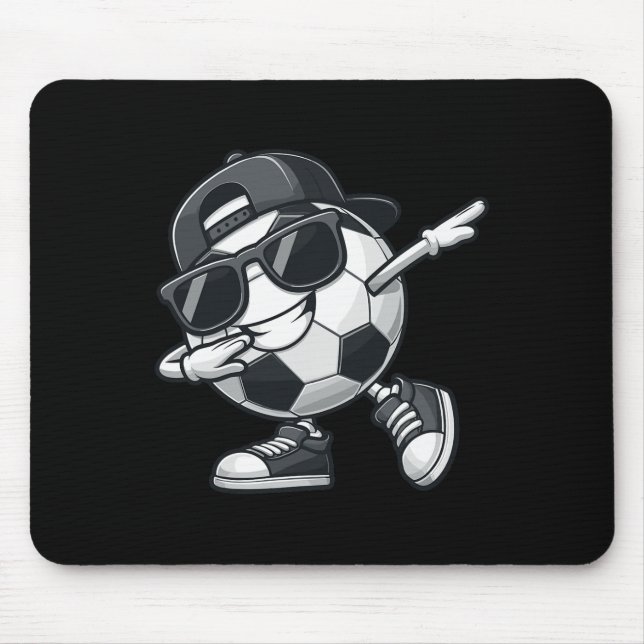 Dabbing Soccer Ll Player _3  Mouse Pad (Front)