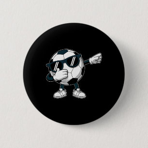 Dabbing Soccer Ll Soccer Team Soccer Players Men B 2 Inch Round Button