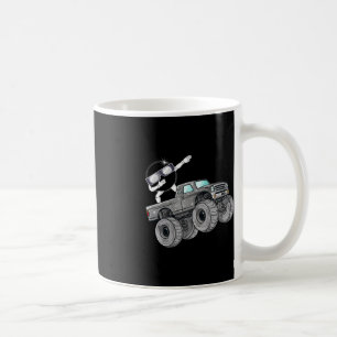 Dabbing Solar Eclipse Monster Truck Fun Boys Kids  Coffee Mug