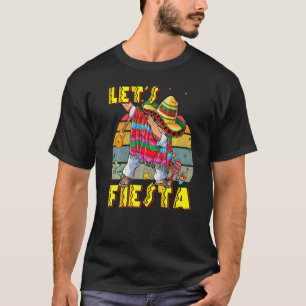 Dabbing Taco Cinco De Mayo  Boys Men Mexican Food  T-Shirt