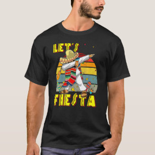 Dabbing Taco Cinco De Mayo  Boys Men Mexican Food  T-Shirt