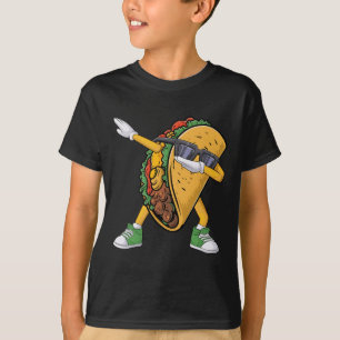 Dabbing Taco Cinco De Mayo Funny Boys Men Mexican T-Shirt
