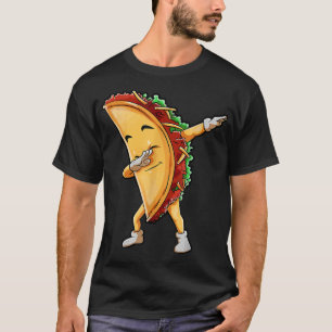 Dabbing Taco Cinco De Mayo Funny Boys Men Mexican  T-Shirt