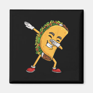 Dabbing Taco Cinco De Mayo Funny Mexican Dab Boys  Magnet