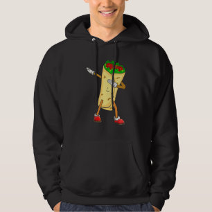 Dabbing Taco Cinco De Mayo Funny Mexican Food Hoodie