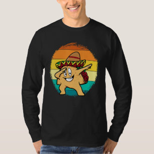 Dabbing Taco Funny Mexican For Men Women Cinco d T-Shirt