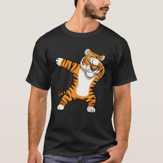 Dabbing Tiger Football Mascot Classic T-Shirt