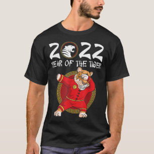 Dabbing Tiger Year Of The Tiger Happy Chinese New T-Shirt