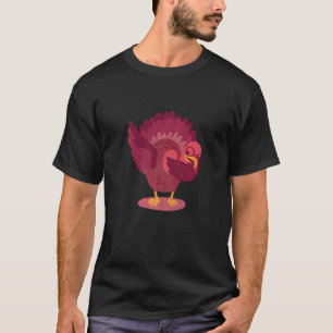Dabbing Turkey Thanksgiving Day Boys Girls  Dab 20 T-Shirt