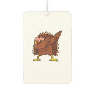 Dabbing Turkey Thanksgiving Day Pilgrim Boys Girls Air Freshener