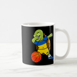 Dabbing Turtle Ukraine Jersey Ukrainian Sketll Fan Coffee Mug