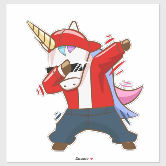 Dabbing Unicorn (Sheet)