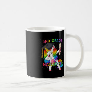 Dabbing Unicorn 2nd Grade Nailed It Graduation Gir Coffee Mug