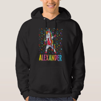 Dabbing Unicorn Alexander Hoodie