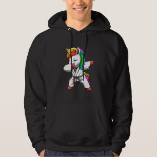 Dabbing Unicorn Brazilian Jiu Jitsu And Bjj 1 Hoodie