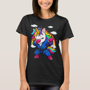Dabbing Unicorn Brazilian Jiu Jitsu Mom BJJ Women T-Shirt