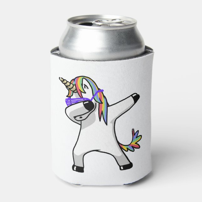 Dabbing Unicorn                Can Cooler (Can Front)