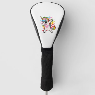 Dabbing Unicorn Dab Gift Golf Head Cover