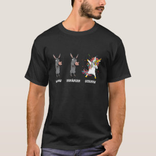 Dabbing Unicorn Dab Unicorn Teacher Nursery Nurser T-Shirt