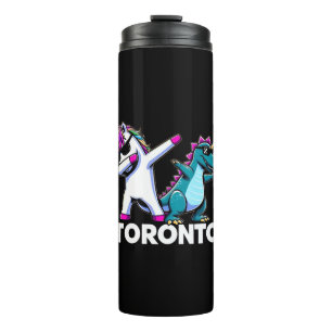 Dabbing Unicorn Dinosaur Men Women Boys Girls Toro Thermal Tumbler