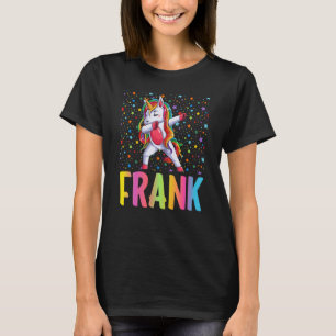 Dabbing Unicorn Frank T-Shirt