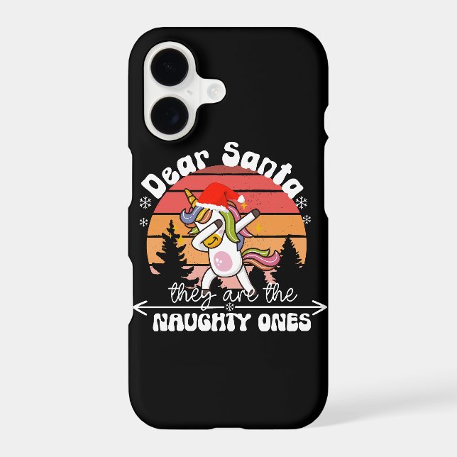  Dabbing Unicorn Funny Christmas (Back)