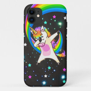 Dabbing Unicorn Neon Glow iPhone SE/5/5s Case