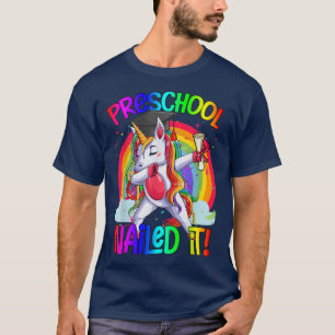 Dabbing Unicorn Preschool Prek Graduation Class Of T-Shirt