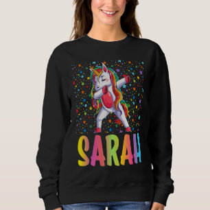 Dabbing Unicorn Sarah Sweatshirt