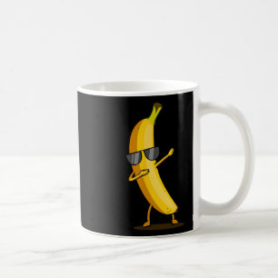 Dabbing Yellow Banana - Dab Funny Dancing Fruit Coffee Mug