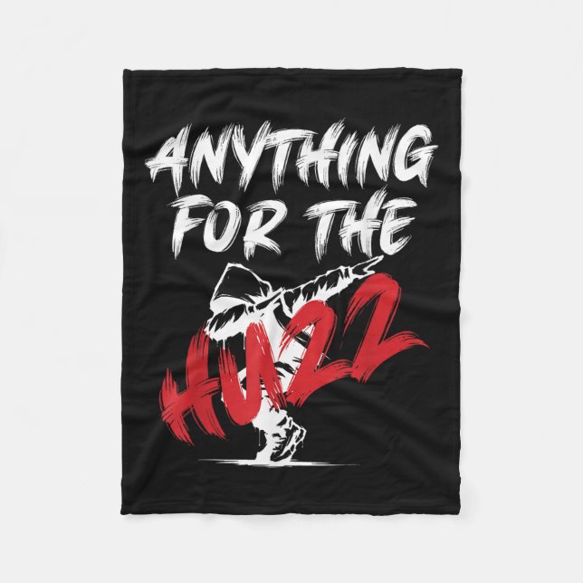 Dabing Rizzler Funny Meme Brainrot Huzz Slang - Un Fleece Blanket (Front)