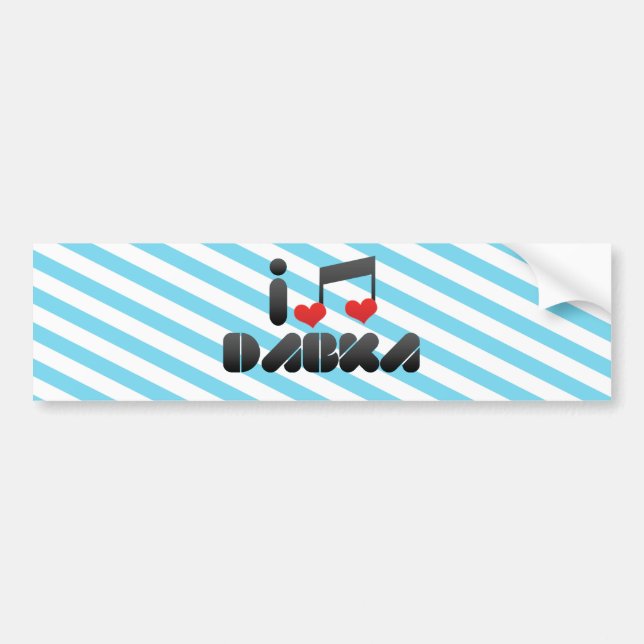 Dabka Bumper Sticker (Front)