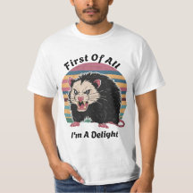 D'abord, je suis un T-shirt délicieux