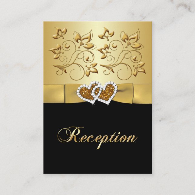 D'accompagnement 50e Anniversaire Coeurs joints 2 Carte de boîtier (Devant)