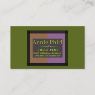 D'accompagnement Annie Phiri Carte de visite