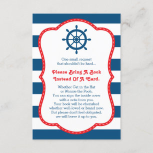 D'accompagnement Apportez Une Carte De Livre, Ahoy, Nautique, Baby 
