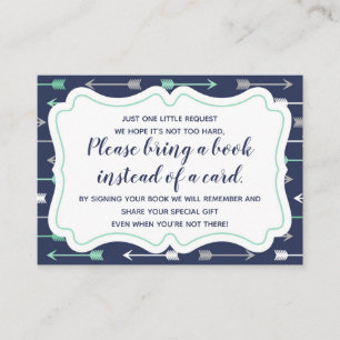 D'accompagnement Apportez une carte d'insertion de livre