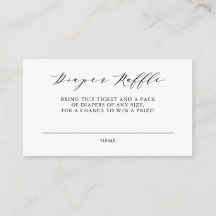 D'accompagnement Aquarelle Floral Tea Party Diaper Carte Raffin II