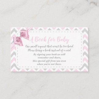 D'accompagnement Baby Girl Pink Bow Apportez Une Carte De Livre Dou