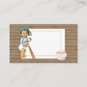 D'accompagnement Baby shower insert Carte avec base bébé vintage