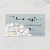 Baby shower Snowman diaper carte d'enceinte de la 