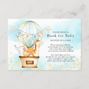 D'accompagnement Bébé Animaux Balloon Livre de la carte bébé
