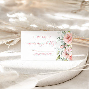 D'accompagnement Blush rose quelle est la taille de la carte ventre